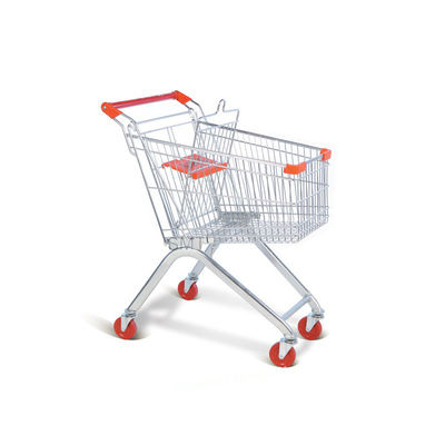 품질  Cheap Folding European Metal Supermarket Shopping Trolley Grocery Cart For Sale 공장