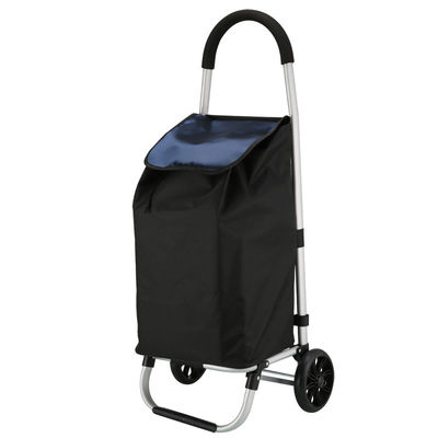 품질  Lightweight Collapsible Folding Shopping Cart Light Weight With Large Loading Capacity Waterproof Trolley Utility Cart With Wheels And Anti Slip Handles 공장