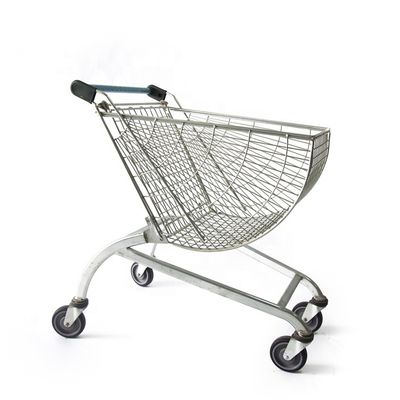 품질  Custom Korean round fshion style round shopping cart Shunhong shopping cart escalator shopping trolleys for supermarket 공장