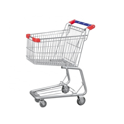 Shopping Trolley Trolley Style Metal Shopping Cart American Retail High Quality Supermarket Trolley